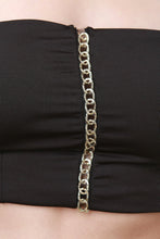 Load image into Gallery viewer, Chain-Linked Bardot Two Piece Set
