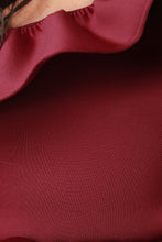 Load image into Gallery viewer, የተሰጠ መግለጫ አንድ ትከሻ ሚዲ ቀሚስ ተዘርffል
