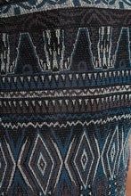 Load image into Gallery viewer, ሜታልኒክ ቲንስል ጎሳዎች ሚዲ ቀሚስ
